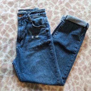 Zara mom jeans